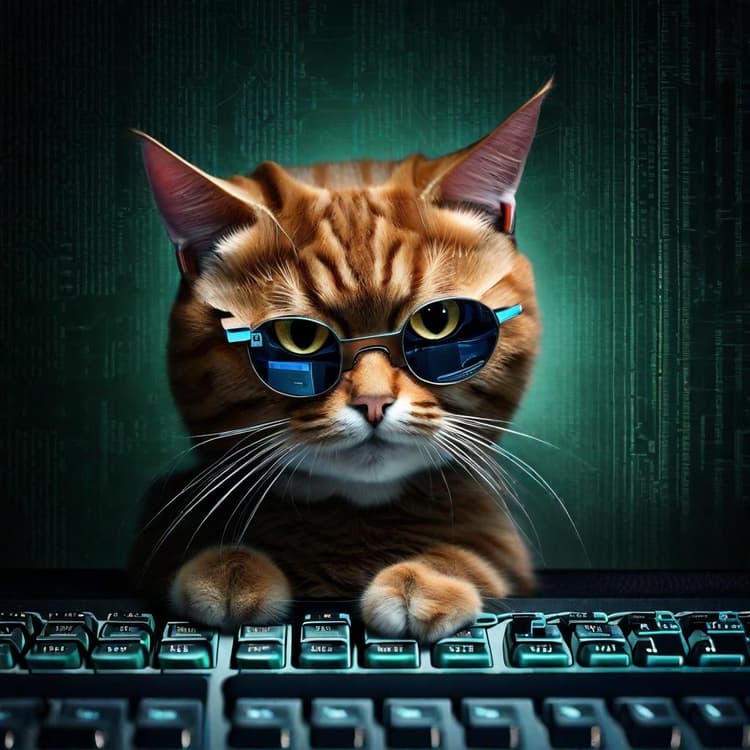 Hacker cat